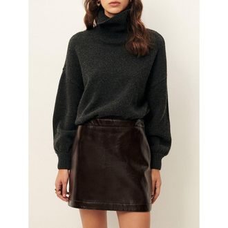 Sessun Korte rok van vinyl, Abby