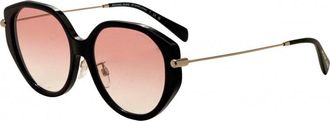 Michael Kors Womens MK2248D 56 30058D Jinan Sunglasses - Black - One Size