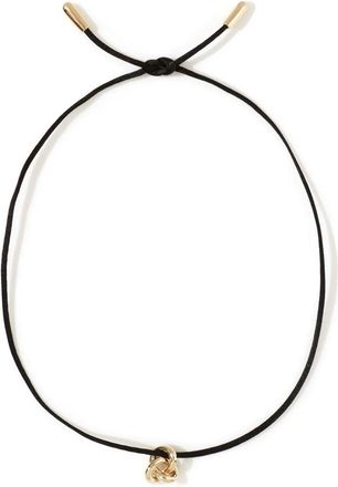 Otiumberg 18kt gold vermeil Knot necklace
