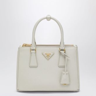 Prada Galleria small bag in talc color