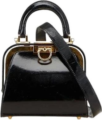 Dior Pre-owned Mini Bags, female, Black, Size: ONE SIZE Pre-owned Leather Mini Bag