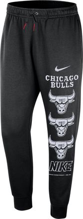 Nike Chicago Bulls Courtside Nike Mens NBA Club Fleece Jogger Pants in Black | HV9776-010