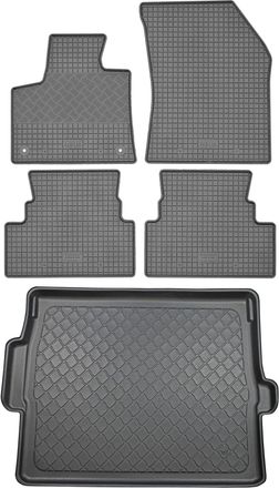 OEM Peugeot 3008 Ii Suv (5 Puertas) Desde Noviembre De 2016. Juego De Alfombrillas De Goma Para Coche Y Alfombrilla Para Maletero