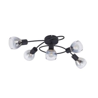 Lindby L&aacute;mpara De Techo pendura En Gris Vidrio - Lindby