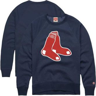 Homage Mens Homage Navy Boston Red Sox Retro Tri-Blend Pullover Sweatshirt at Nordstrom, Size Xx-Large