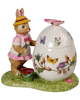 Villeroy & Boch Bunny Tales Anna Painting Covered Box Easter Egg