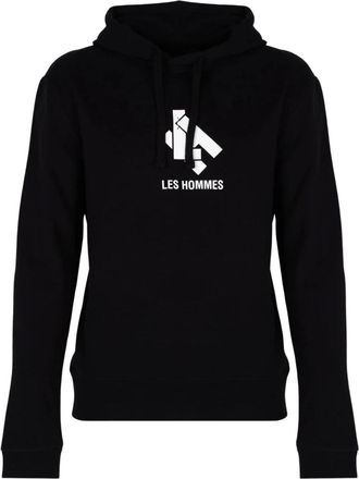 Les Hommes Hoodie LH - Heren - Sweatshirts & Hoodies - Zwart - Maat: S Katoen