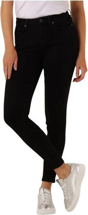 Selected Skinny Jeans Slfsophia - Dames - Skinny Jeans - Zwart - W25 - Katoen - Jeans