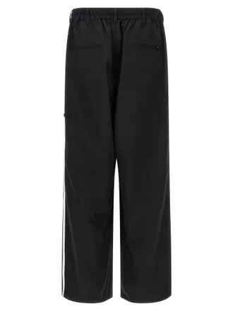 Yohji Yamamoto Mens Black Polyester Casual Pants