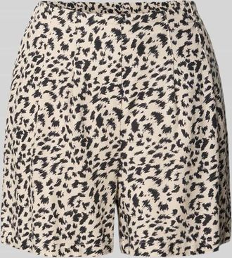 Vero Moda Relaxed Fit Bermudas aus Viskose-Leinen-Mix Modell JESMILO in Ecru, Gr&ouml;&szlig;e XL