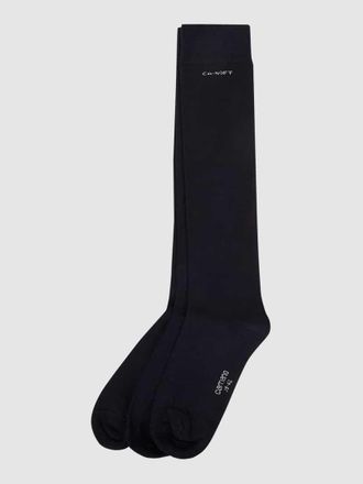 Camano Strümpfe im 3er-Pack in Dunkelblau, Größe 39-42