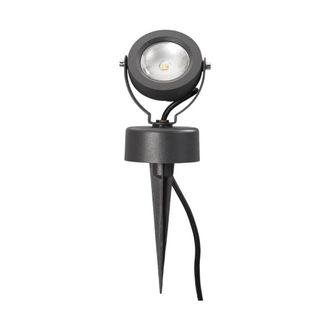 Lucande L&aacute;mpara para exterior de aluminio negro