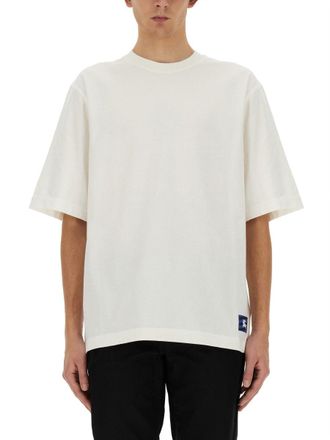Burberry T-Shir With Ekd Patch