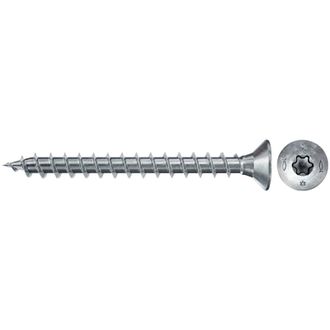 Fischer 500x Power-fast Ii Fpf Ii Ctf 3 X 30 Mm Bc Cabeza Avellanada Con Estrella Interior Tx10 Rosca Completa Galvanizado Azul Pasivado - 670013