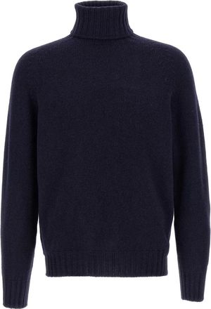 Maryya High Neck Sweater - Heren - Coltruien - Blauw - XL - Wol - Truien & Vesten