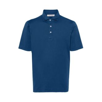 La Fileria Polo Shirts, male, Blue, Size: 3XL Polo Shirts