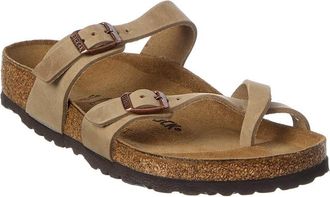 Birkenstock Womens Mayari Oiled Leather Sandal