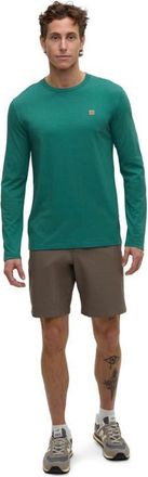 tentree Baker Longsleeve in Tidal Teal Heather at Nordstrom, Size Xx-Large
