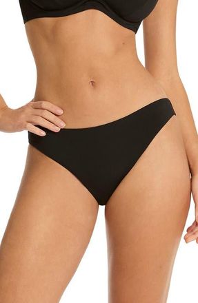 Sea Level Australia Regular Rise Bikini Bottoms in Black at Nordstrom, Size 12 Us