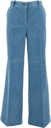 P.A.R.O.S.H. Mujer, Pantalones, Azul, Talla: M