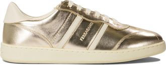 Ferragamo Womens Sneakers & Slip-on - Mustard Leather - Size EU 36