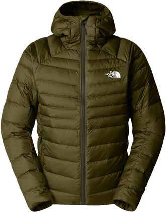 The North Face Hometown Hooded Down Mens Jacket - Green Nylon - Size Small