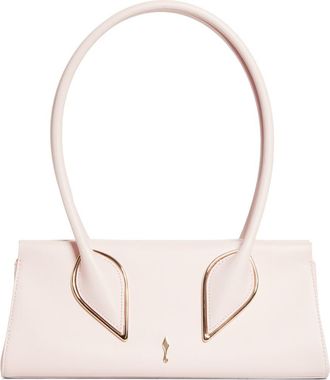 Christian Louboutin Calfskin Baguette Handbag in P642 Poupee at Nordstrom