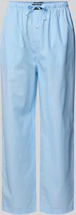 Ralph Lauren Comfort Fit Pyjama-Hose mit Polo-Bear-Muster Modell PJ PANT-SLEEP-BOTTOM in Hellblau, Gr&ouml;&szlig;e XXL