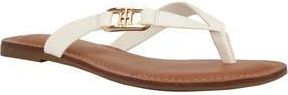 Tommy Hilfiger Liande Thong Sandal in White at Nordstrom Rack, Size 7.5