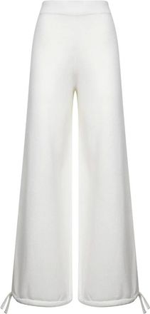 Max Mara Broeken, Dames, Wit, M, Wol, Nigeria Broeken
