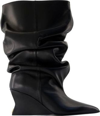 Balmain Botines de Cu&ntilde;a - Shoes - Mujer - Negro - 37 EU