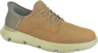 Skechers Cognac Vet L. Slip-In - Heren - Sneakers - Bruin - 42 EU - Schoenen