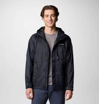 Columbia Regenjacke COLUMBIA Pouring Adventure III Jacket, Herren, Gr. XXL, schwarz, Obermaterial: 100% Polyamid. Futter: 100% Polyester, normal, Jacken Regenj