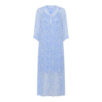Part Two BeritPW DR - Dames - Jurken - Blauw - Maat: 3XL Viscose