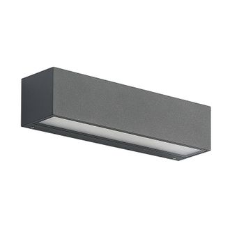 Arcchio Arcchio - L&aacute;mpara De Pared Led Exterior lengo En Negro Aluminio