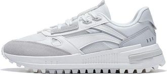 Li-Ning (WMNS) Li-Ning Star Wind 2.0 Sneakers Grey White AGCT156-1