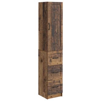 vidaXL Juego De Armarios 2 Uds. 33 X 34,5 X 87 Cm Madera De Ingenier&iacute;a Vidaxl