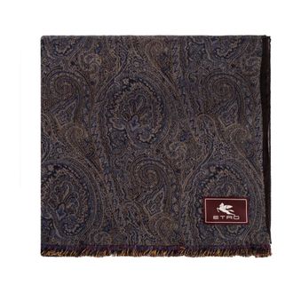 Etro Etro, Scarves, male, Multicolor, Size: ONE SIZE Scarf with decorative pattern