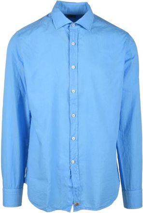 Sonrisa Overhemden, Heren, Blauw, 3Xl, Katoen, Katoenen Overhemd