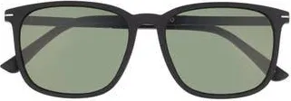 Vince Camuto 129mm Square Tip Sunglasses in Black at Nordstrom Rack