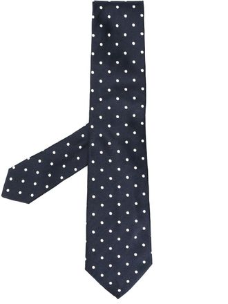 Ralph Lauren Purple Label Cravatta a pois - Blu