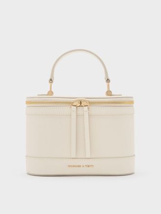 Charles & Keith Enola Top Handle Vanity Bag