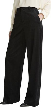 Vince High Waist Velvet Wide Leg Trouser