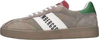 Dirk Bikkembergs Leren Sneakers - Heren - Sneakers - Grijs - 42 EU - Leer - Schoenen