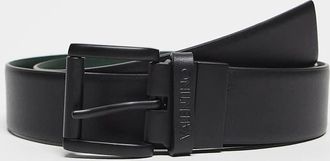 Valentino Handbags Valentino - Litech - Cintura double-face nera e verde-Nero
