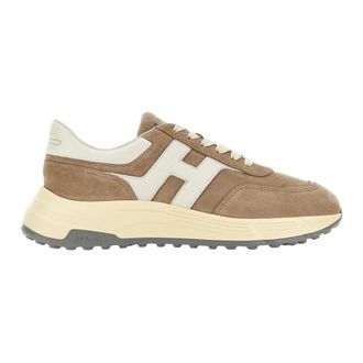 Hogan Hyperlight Sneaker - Heren - Sneakers - Bruin - 43 EU - Leer - Schoenen