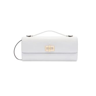 Furla Handbags, female, White, Size: ONE SIZE Clara Clutch Bag