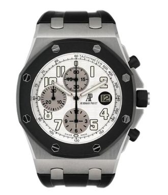 Audemars Piguet Pre-owned Audemars Piguet Royal Oak Offshore Chronograph White Dial Mens Watch 25940SK.OO.D002CA.02