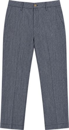 Jacob Cohen Broeken, Heren, Blauw, W38, Cropped Broeken