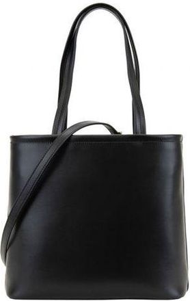 Prada Womens Calfskin Tote Black Calf Leather
